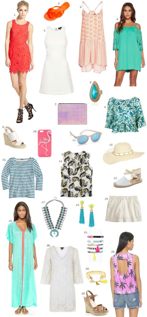 Summer 2015 Shopping List: 24 Pieces Under $100.