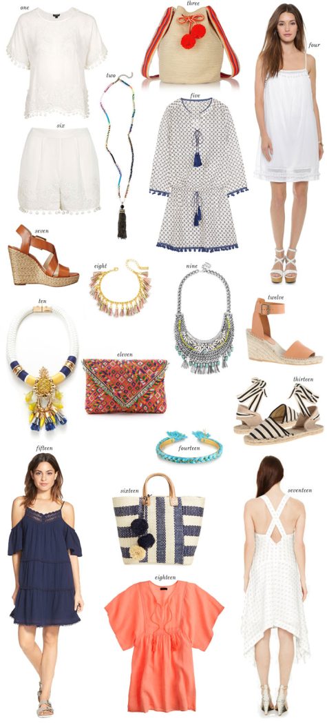 Tassels + Pom Poms - The Stripe