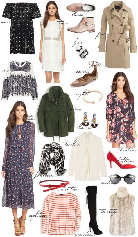Fall 2015 Shopping List - The Stripe.