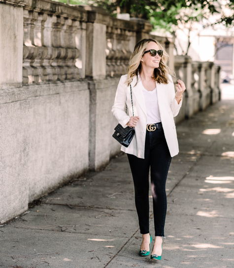 White Blazer - The Stripe