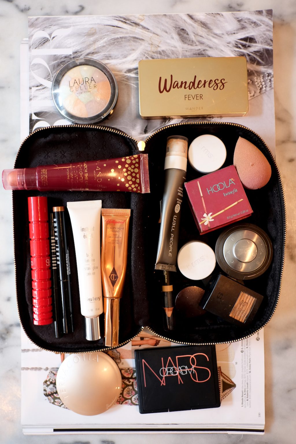 Anya Hindmarch & What's in My Makeup Bag The Stripe
