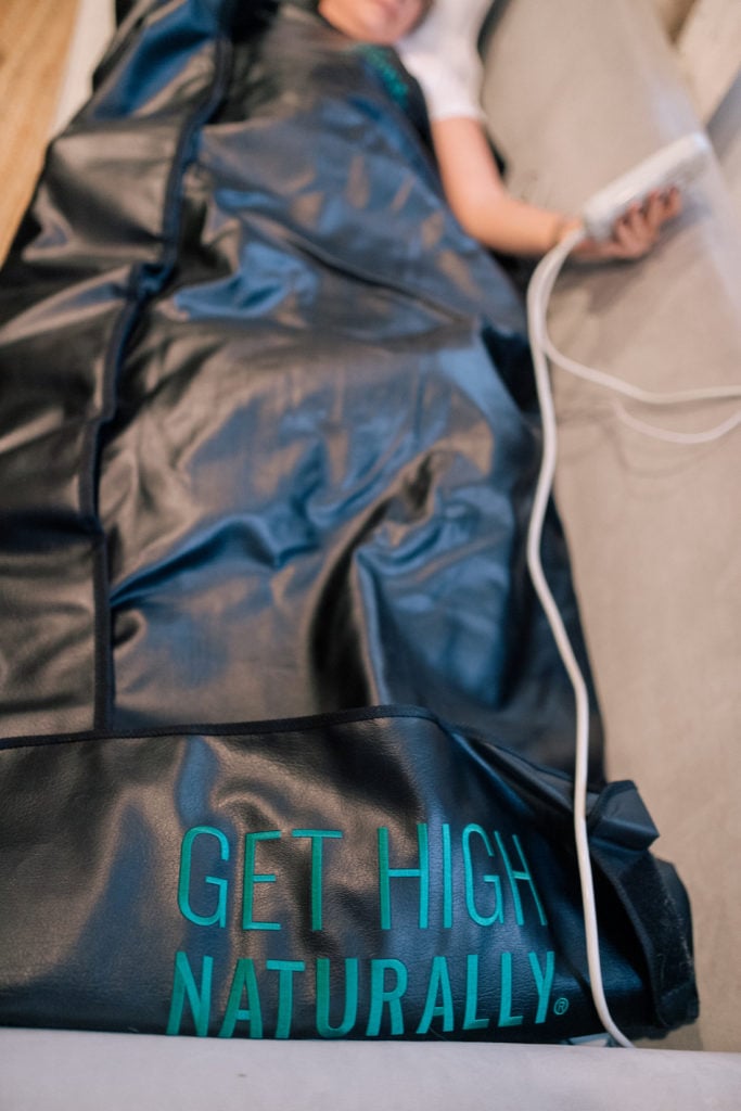 Infrared Sauna Blanket Review by The Stripe Blog