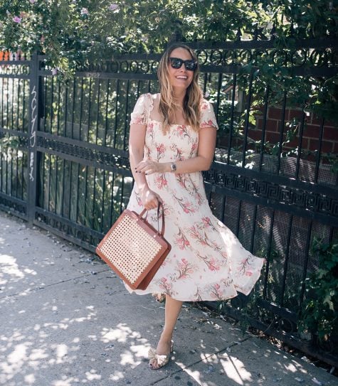 A Few Good Sales 5.14.20 Summer Wedding Guest Outfit begins with a country reformation dress