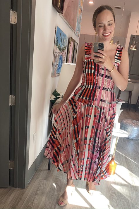 La Ligne smocked dress