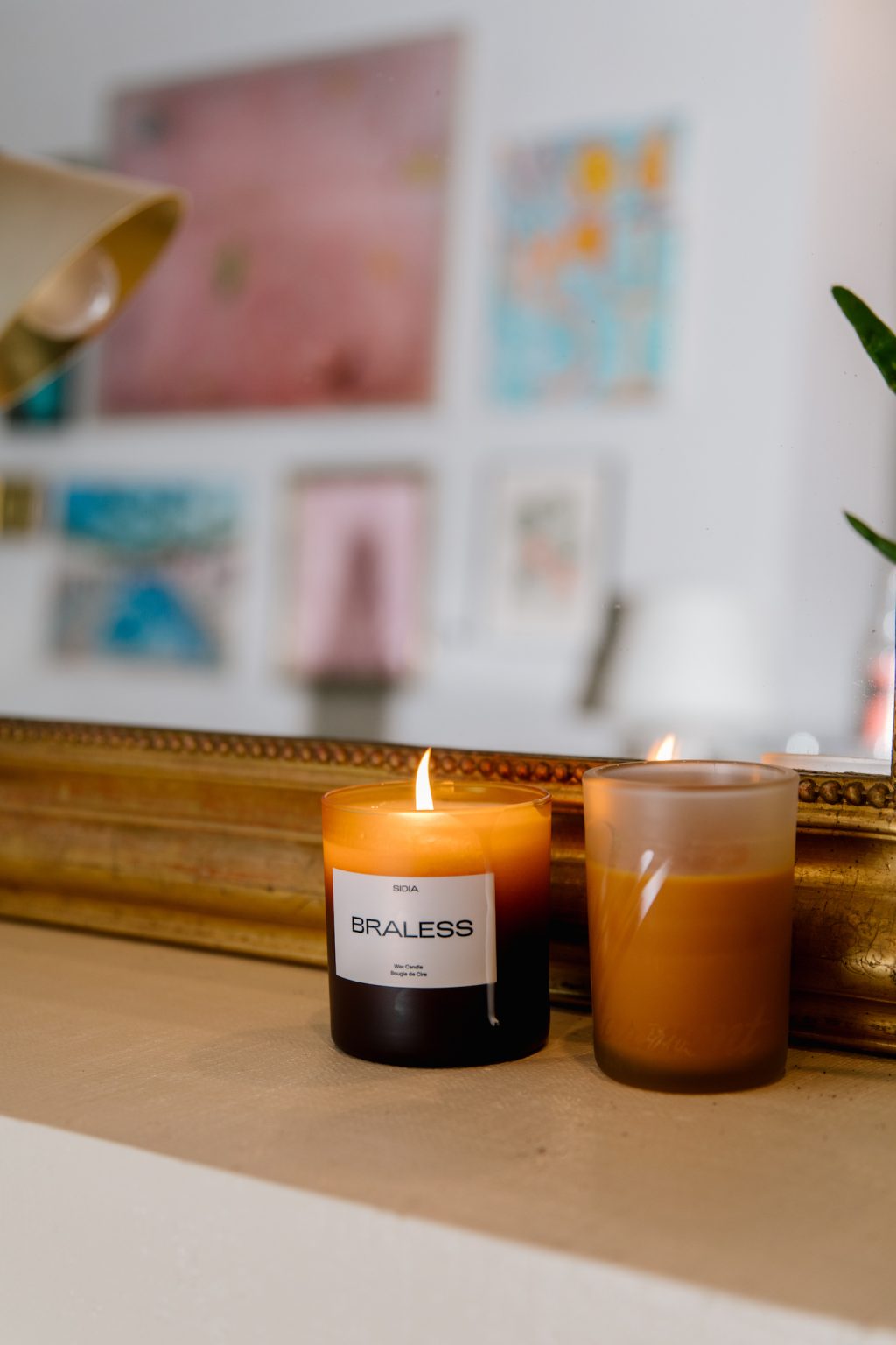 light candles at home