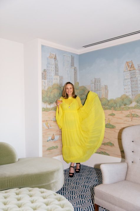 Yellow Lee Matthews Kaftan