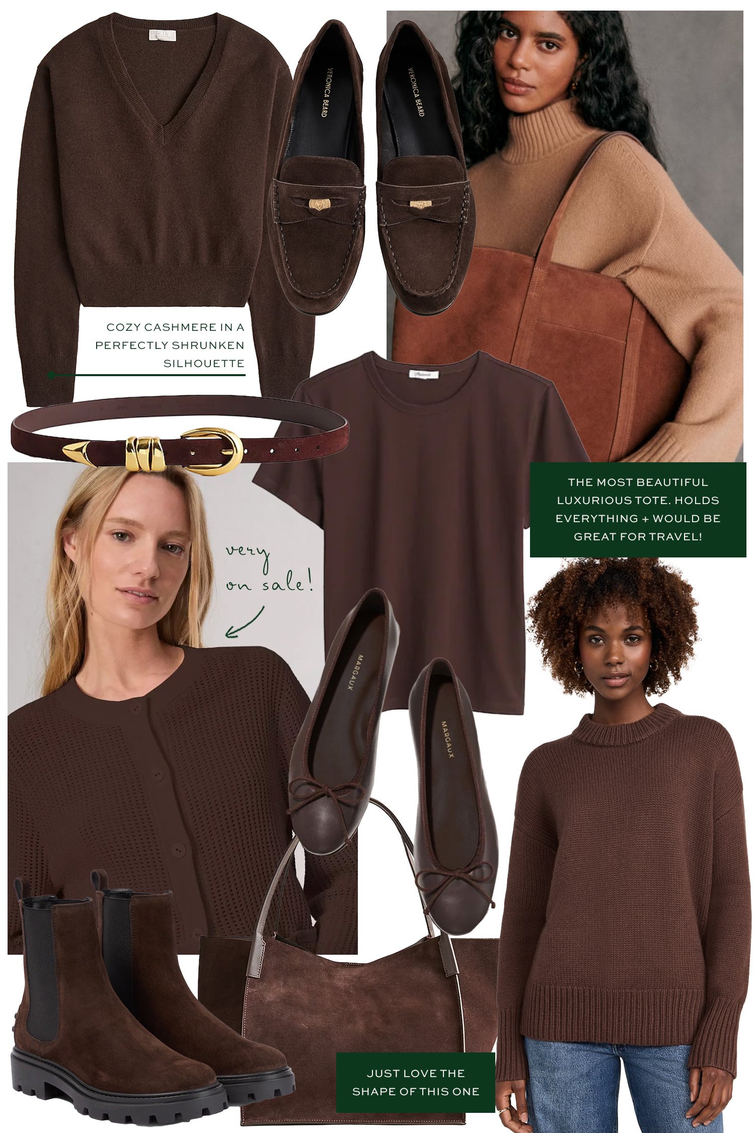 Chocolate Brown: This Season's Favorites - The Stripe