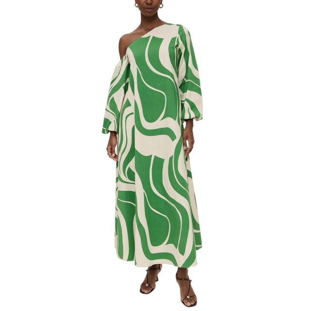 One-Shoulder Maxi