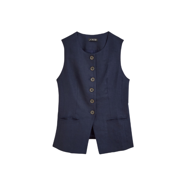 Linen Vest