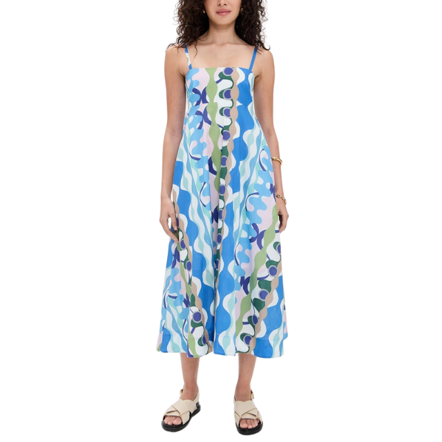 Square Neck Midi