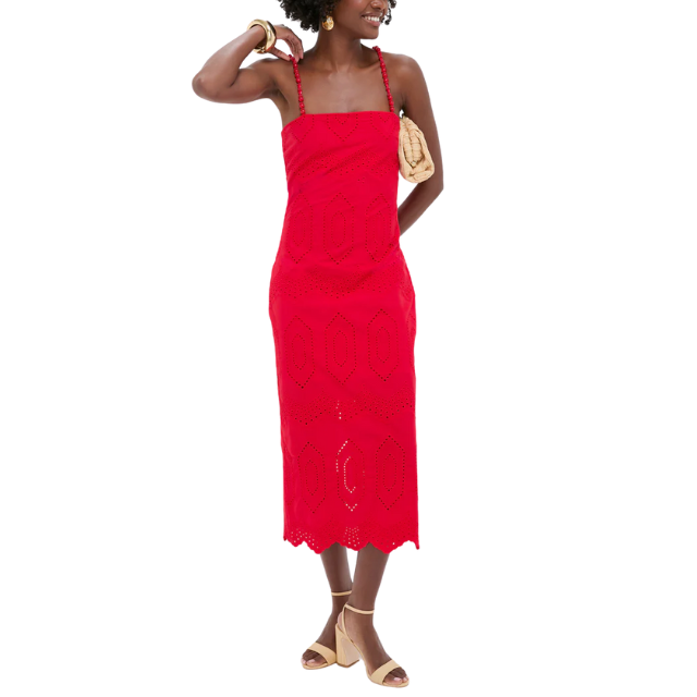 Eyelet Midi