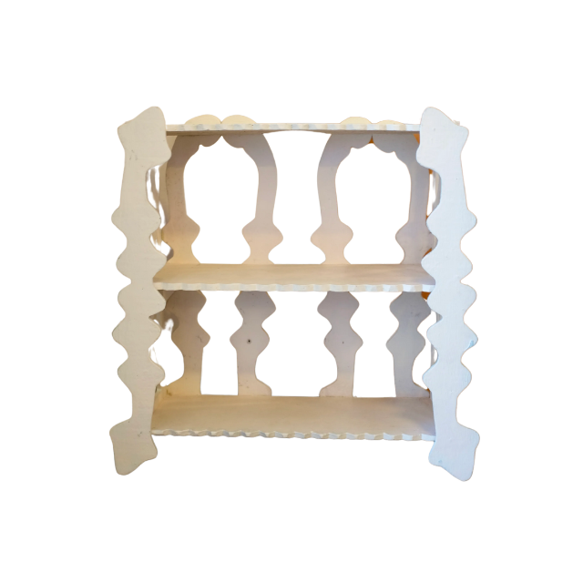 Wood Carved Shelf