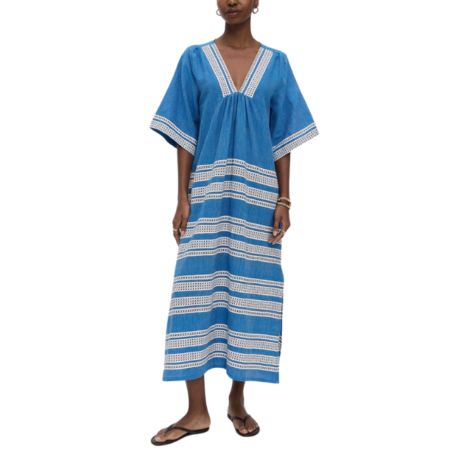 V Neck Midi