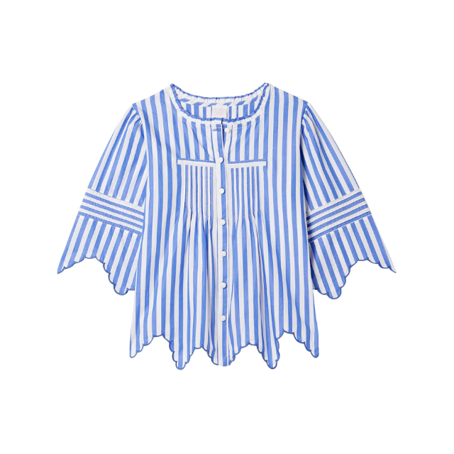 Scalloped Shirt