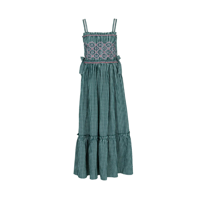 Gingham Midi