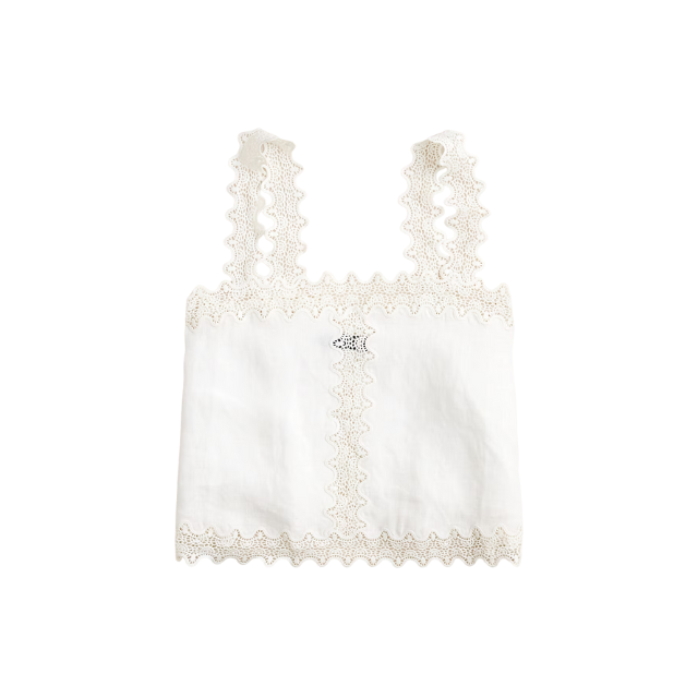 Lace-Trim Tank