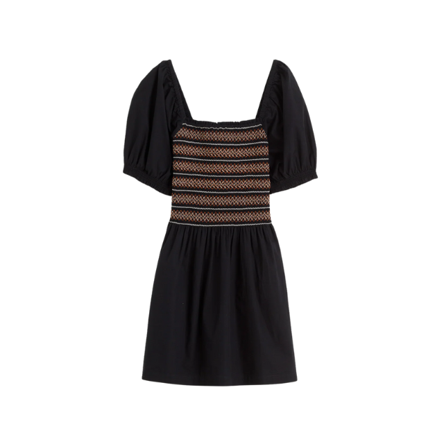 Puff-Sleeve Mini