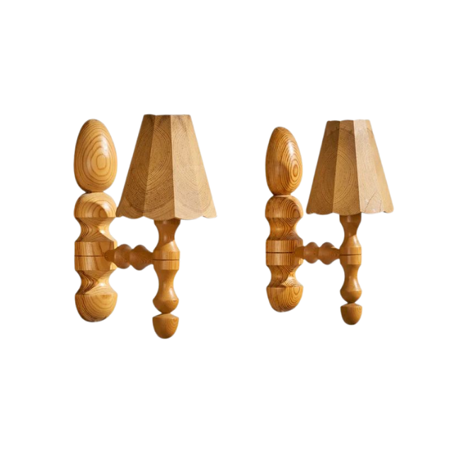 Pine Sconces
