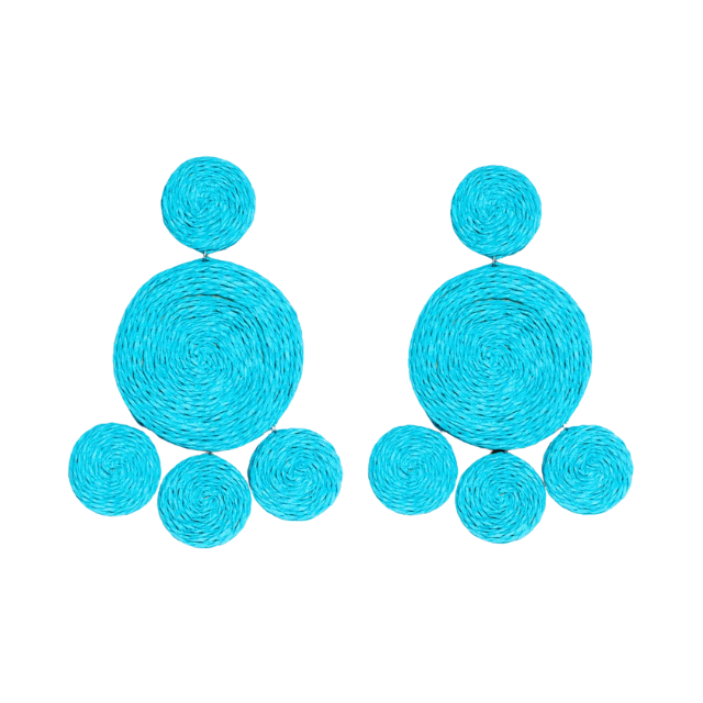 Raffia Earrings
