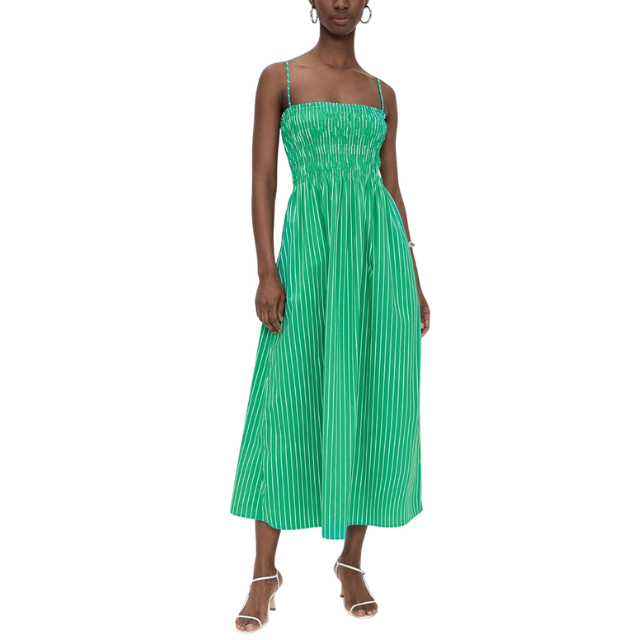 Striped Midi