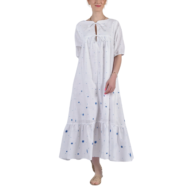 Tie-Front Maxi