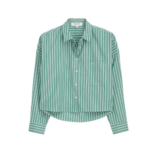 Cropped Button-Down