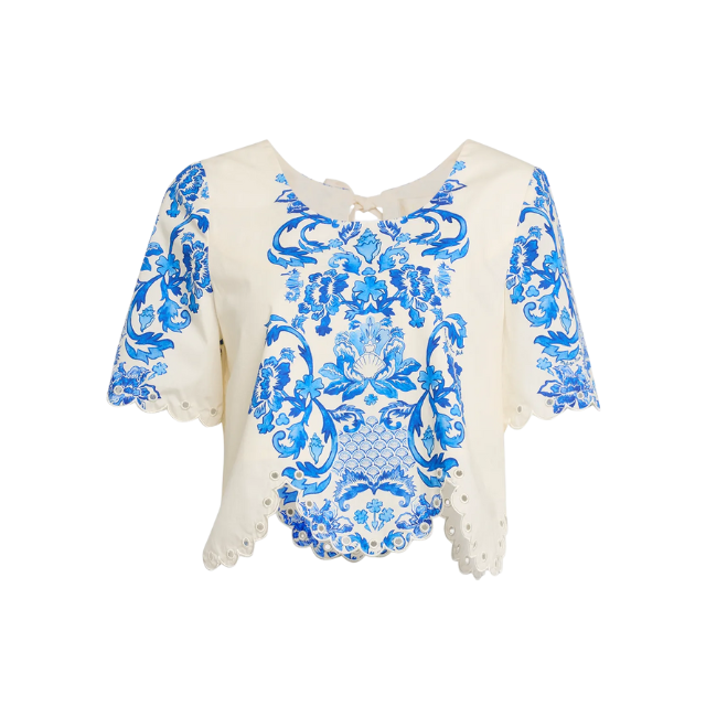 Scalloped Top
