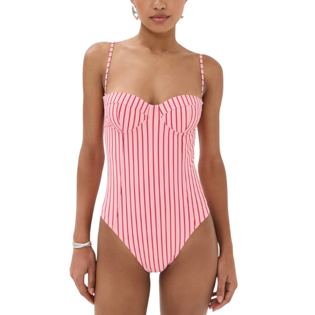 Striped One-Piece
