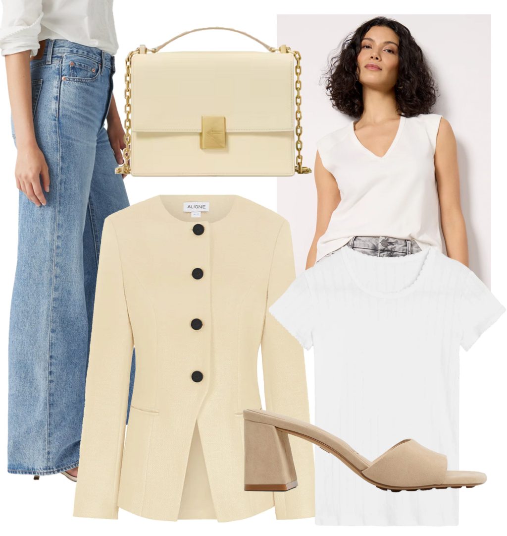 The Chic Yellow Blazer Moment