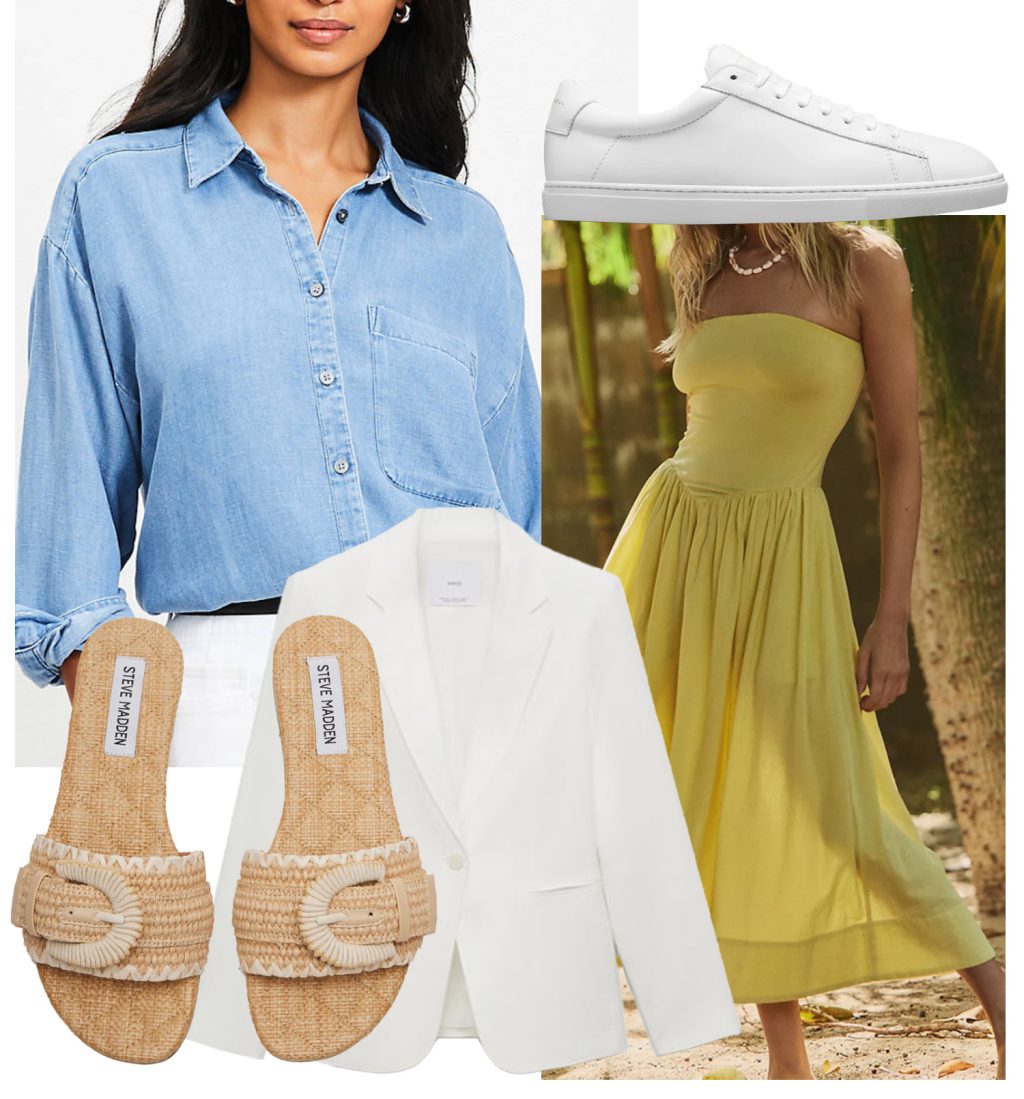 Yellow summer outfit