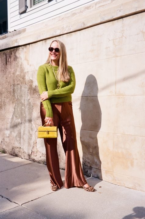 Chartreuse Chocolate fall fashion