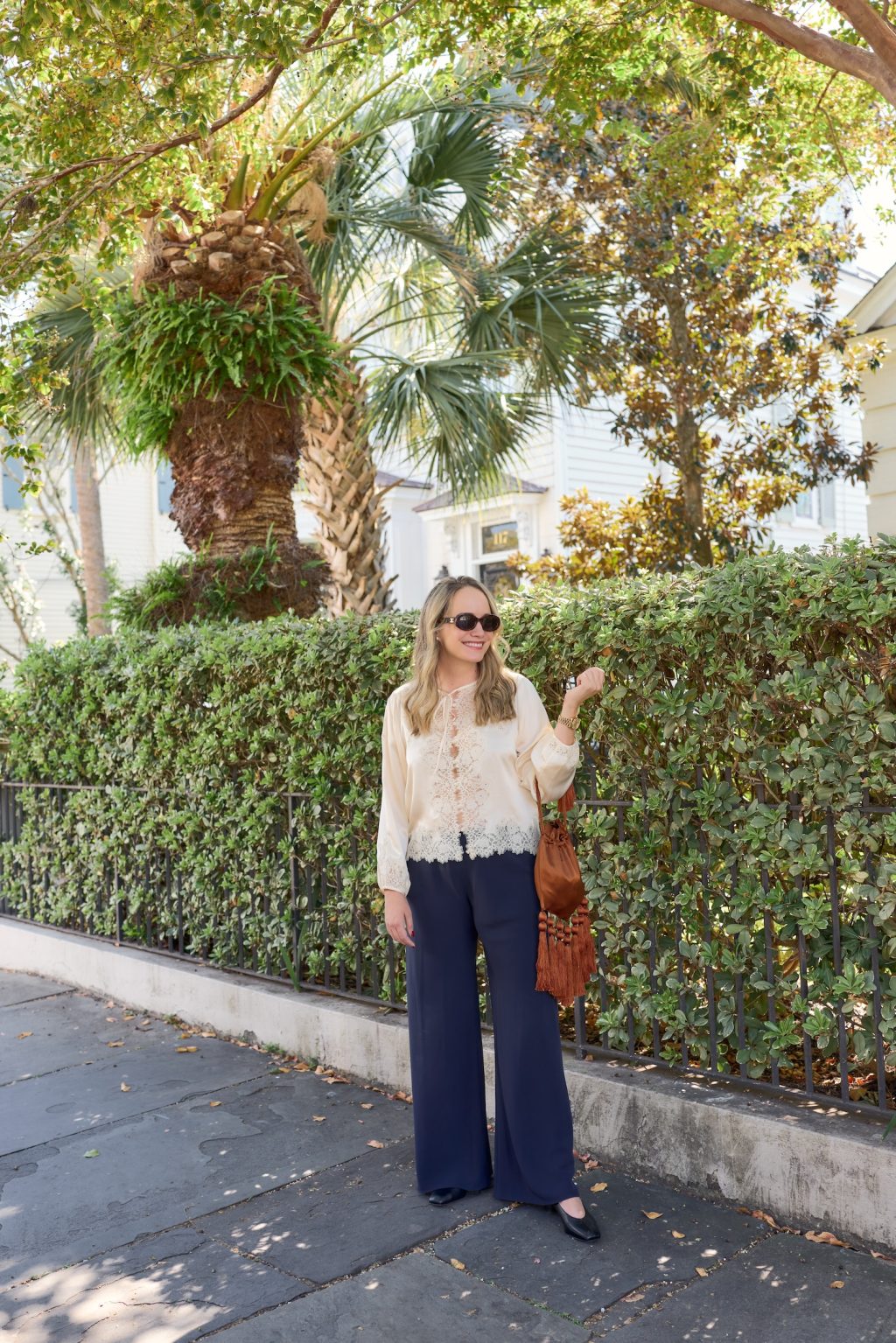 lace blouse Fall’s Best Blouses and Tops