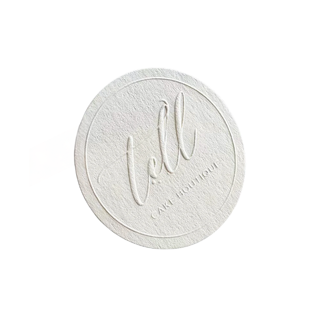 Custom Embossed Stickers