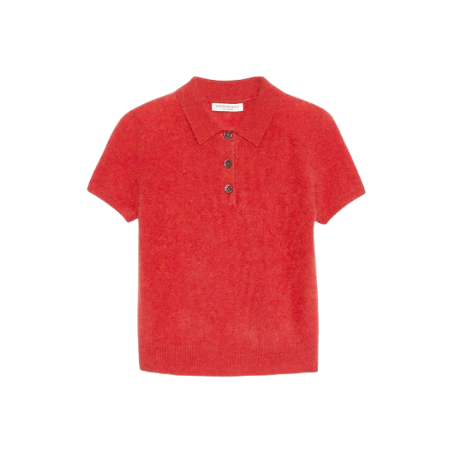 Brushed Cashmere Polo