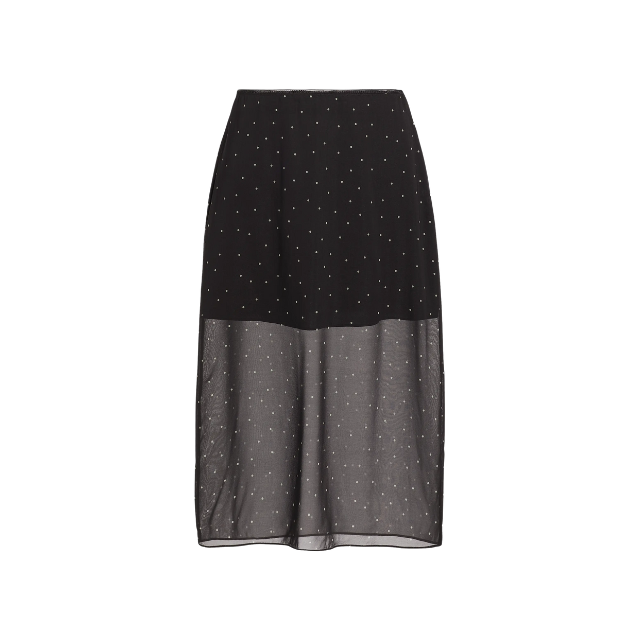 Dot Midi Skirt
