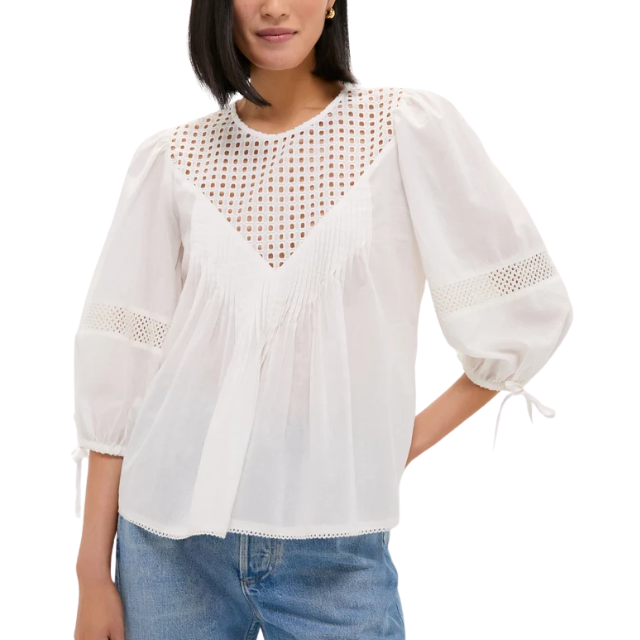 Eyelet Blouse